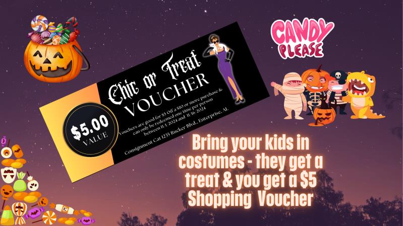 Chic Or Treat - Treats for Kids - Coupon for Mom!