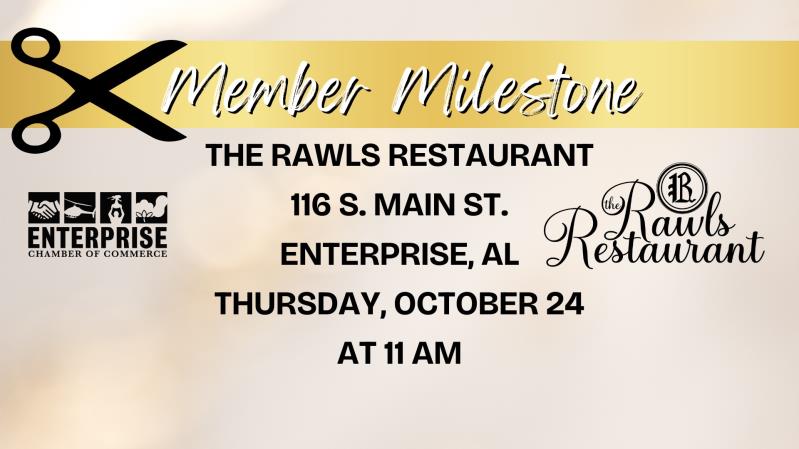 Member Milestone: The Rawls Restaurant