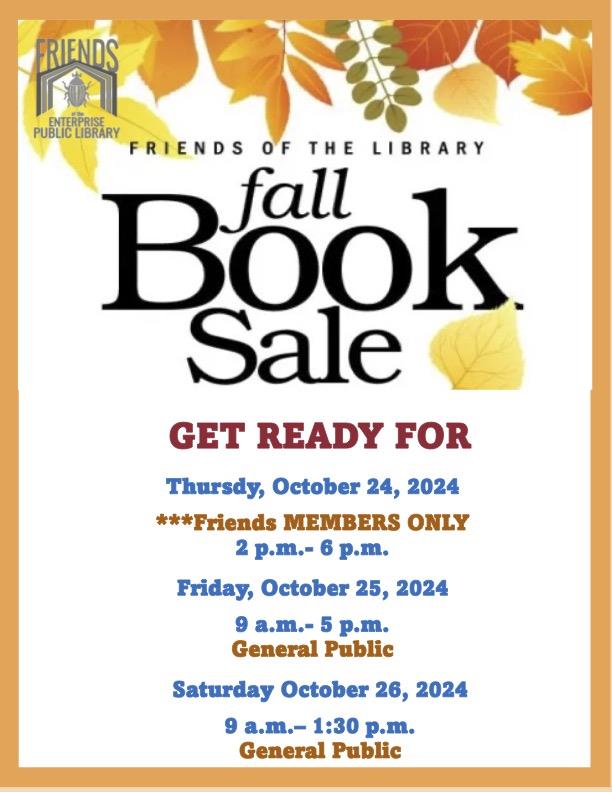 Fall Book Sale