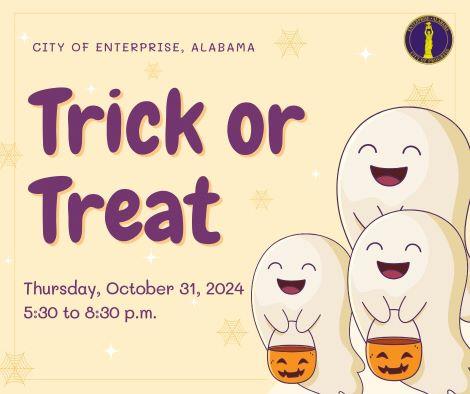 Trick or Treat - City of Enterprise