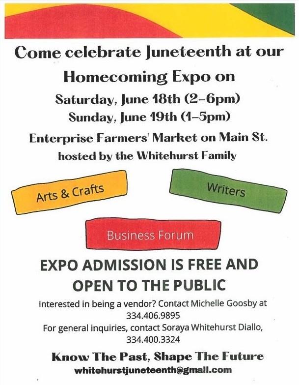 Juneteenth Homecoming Expo