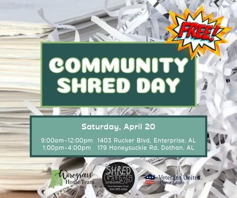 Community Shred Day