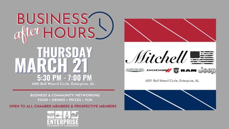Business After Hours at Mitchell Chrysler