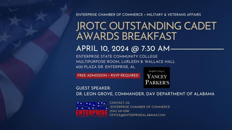 JROTC Outstanding Cadet Awards Breakfast