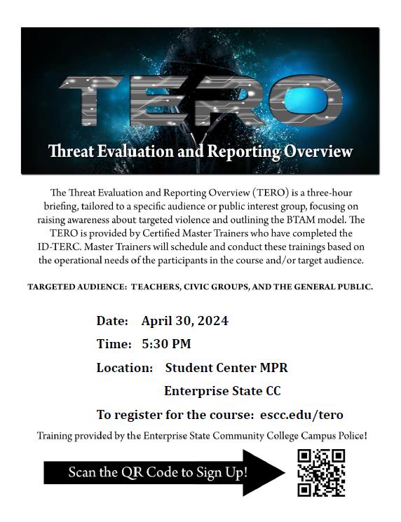 TERO: Threat Evaluation and Reporting Overview