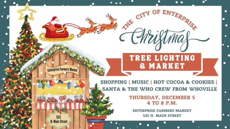 Tree Lighting & Market