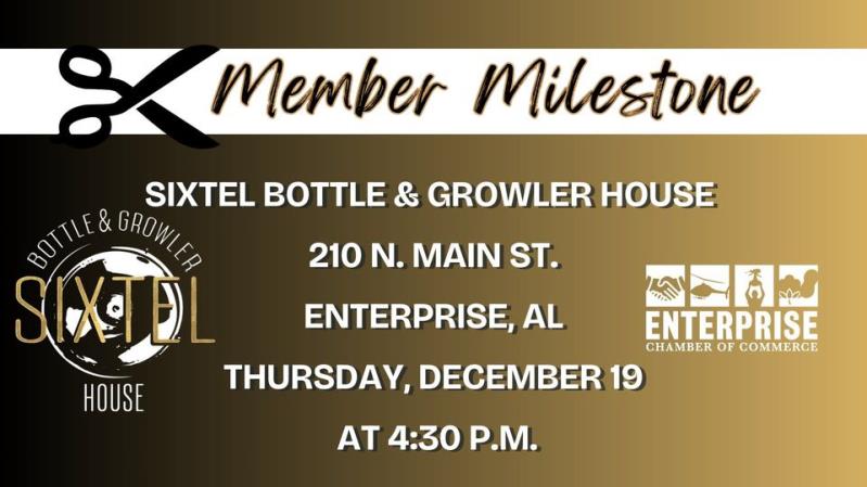 Member Milestone: Sixtel Bottle & Growler House