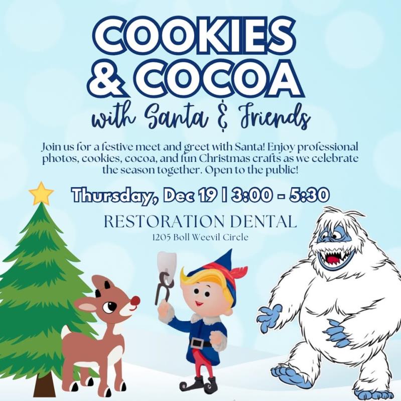 Cookies & Cocoa with Santa & Friends