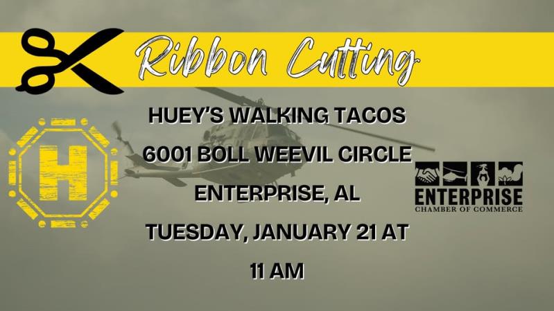 Ribbon Cutting: Huey's Walking Tacos