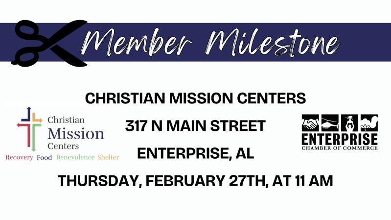 Member Milestone Celebration: Christian Mission Centers