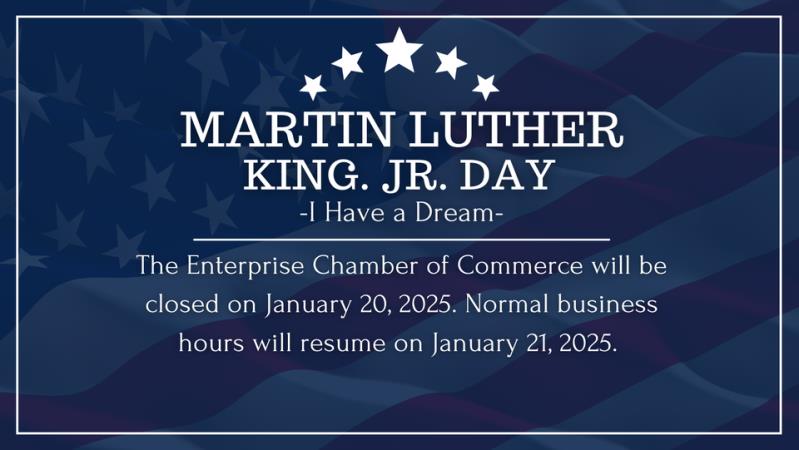 Martin Luther King Jr. Day (Chamber Office Closed)